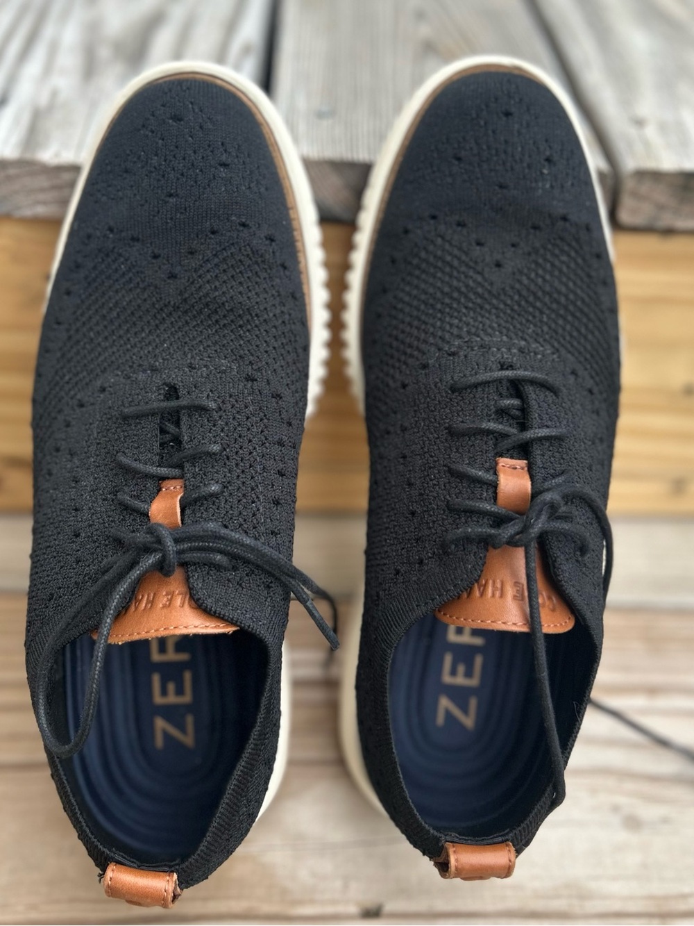 Cole Haan ØriginalGrand Stitchlite Knit Oxfords 8.5